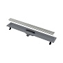 Водоотводящий желоб с порогами для перфорированной решетки AG100201550, APZ9 Simple Alcaplast