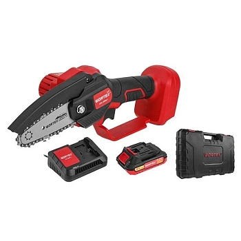 Мини-пила цепная аккумуляторная LX CEC 2518-1 в чемодане ALL1 XLT WORTEX 1329493