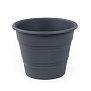 Горшок цветочный Виолетта №1 d283 мм 7 л тёмно-серый Полесье