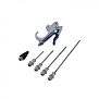 Пистолет обдувочный с комплектом сопел (6 предметов) RockForce RF-R8204-3