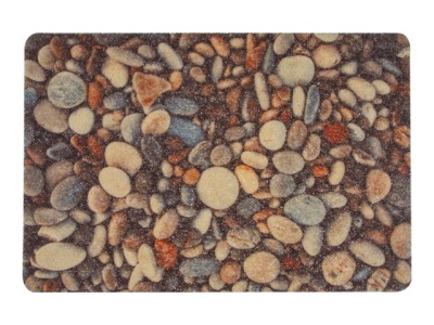Коврик придверный 40x60 см, Камушки, PERFECTO LINEA 22-300300