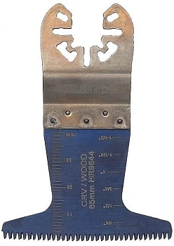Полотно пильное погружное по древесине Cr-V 65х40х14TPI, Hilberg