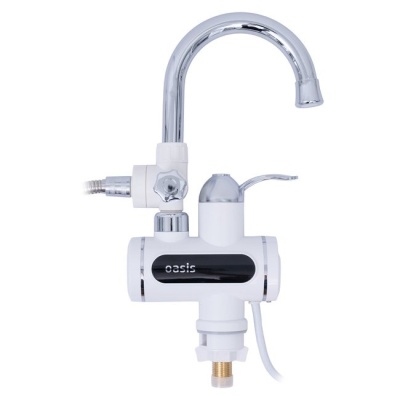 Кран-водонагреватель проточный Oasis EP-3 (дисплей, душевая лейка)