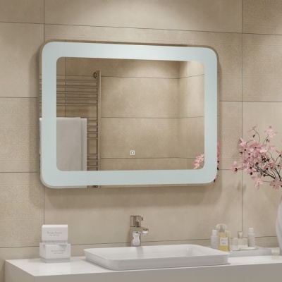 Зеркало Velvette LED 80x60см с бесконтактным сенсором Continent