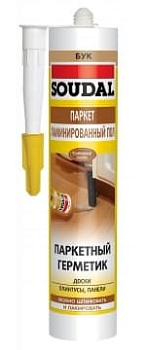 Герметик акриловый для паркета 280 мл Венге Soudal