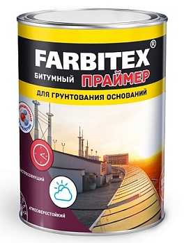 Праймер битумный кровельный 3.5 кг Farbitex