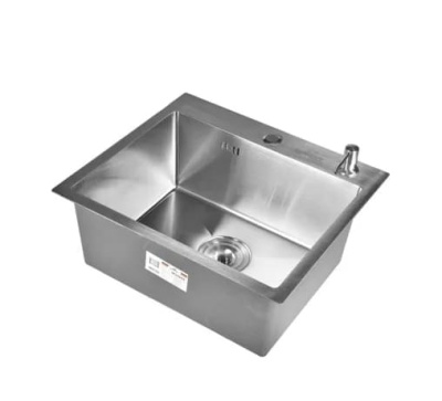 Мойка кухонная W35044+WP49098-4+W02-114+WW405A с смесителем, сифоном, дозатором Wisent