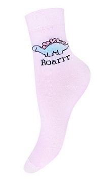 Носки детские 3081 рис.1167 бледная лаванда, Брестский чулочный комбинат