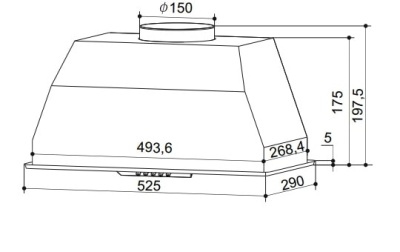 Вытяжка кухонная EXITEQ EX-1446 white