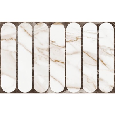 Плитка для стен Капелла бел низ 03 250x400 мм Gracia Ceramica