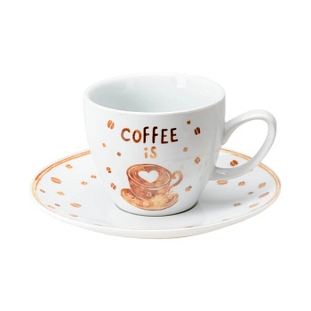 Пара чайная фарфор 200 мл Belbohemia BL2-2