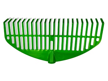 Грабли веерные пластмассовые без черенка 22 зуба, ИнструмАгро