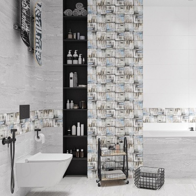 Плитка для стен Detroit белый 250x750мм Березакерамика