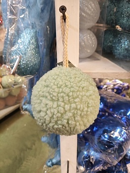 Шар Калядны час Nubby 12см O5312-162