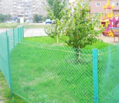 Решётка садовая (заборная) яч.18x20мм, 1.6x10м