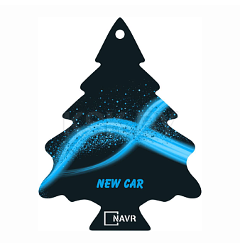 Ароматизатор автомобильный картонный NEW CAR NG-K-007