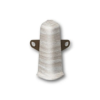 Угол наружный для плинтуса 70 мм 294 Орех антик Деконика