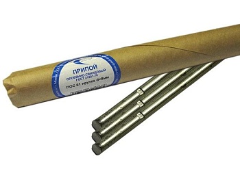 Припой ПОС 61 пруток ф8мм Векта