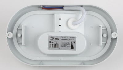 Светильник светодиодный овальный IP65 8Вт 760Лм 6500К D160 ЭРА