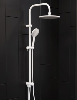 Душевая система с тропическим душем Origin Bit 977700200 Damixa