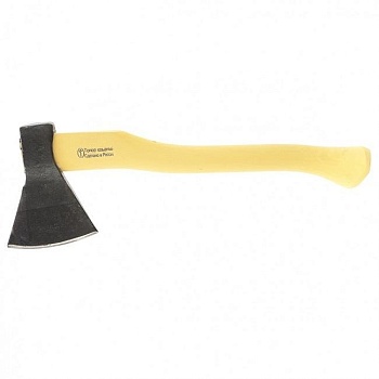 Топор-колун кованный, в сборе, 1600 г, деревянное топорище, 500 мм, (Труд)