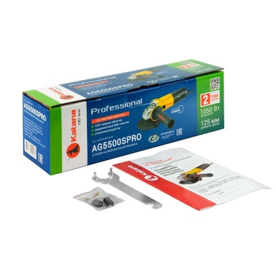 Одноручная углошлифмашина KATANA HD line AG3000 PRO