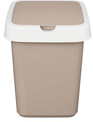 Контейнер для мусора 9л с поворотной крышкой, idiland Tule 2213009
