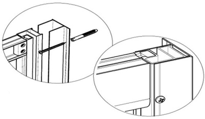 Добор для душевого ограждения Triton (низкий и средний поддон)