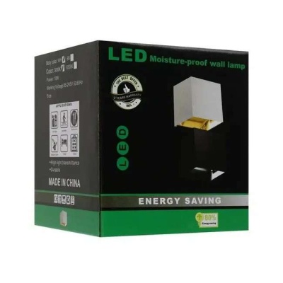 Светильник уличный Куб настенный Sima-Land FSD-063