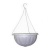 Горшок-кашпо подвесной Джулия 8 л белый М1458 Альтернатива