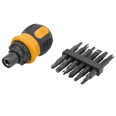 Отвертка реверсивная с набором бит, ISMA-32807MR