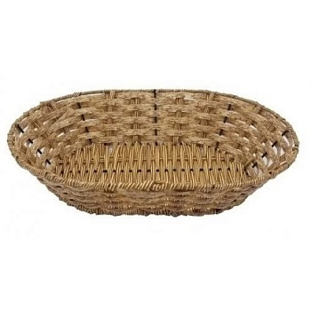 Корзина металлическая, с ротангом ПВХ, 2024-16-2