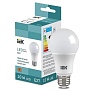Лампа светодиодная LED E27 10Вт IEK LL-I-A60-10-230-40-E27