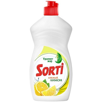 Средство для мытья посуды SORTI Лимон 0,45 л