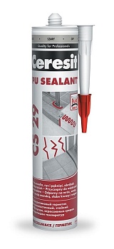 Герметик полиуретановый серый 300 мл CS29 Ceresit