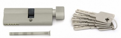 Цилиндровый механизм ZN 80 (35x45) C BK SN Palladium