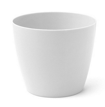 Горшок для цветов 135мм 1.2л белый Технопластик