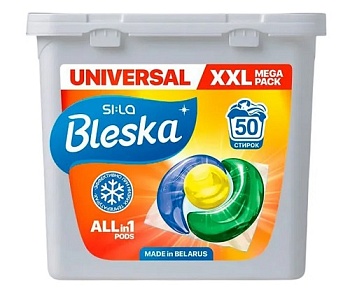 Капсулы для стирки (50 шт) универсальные SI:LA BLESKA 1352