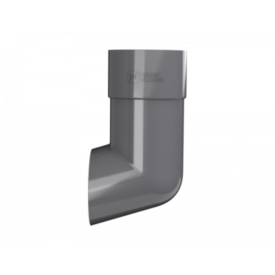 Слив трубы Оптима (серый) 120/80 мм Технониколь