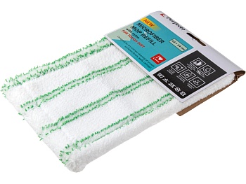 Сменная насадка для швабры  из микрофибры и нейлона, пеноэффект, PERFECTO LINEA 44-435011