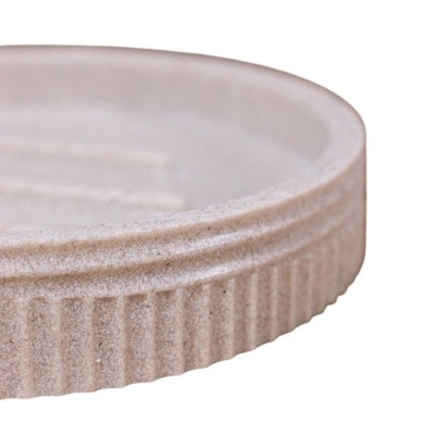 Мыльница Gloster бежевая CASPIAN 90083