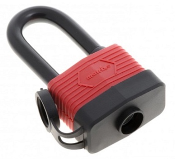 Замок навесной всепогодный 50мм удлиненная дужка (91826) Matrix