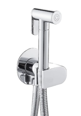 Смеситель скрытого монтажа для биде с гигиеническим душем SMH03 ESKO