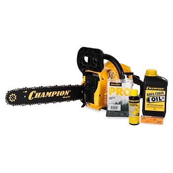 Бензопила CHAMPION 237-16 (цепь, 2 масла, свеча)