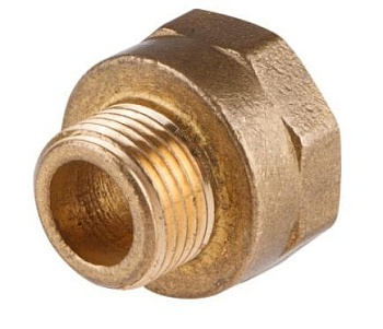 Переход латунный, вн.-нар. 1/2