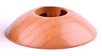 Обвод для труб напольный d 26мм Вишня (2 шт), Grace