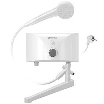 Кран-водонагреватель проточный THERMEX Vetro 5500 combi