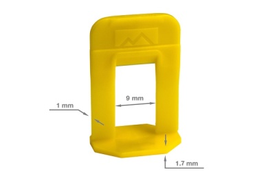 Зажим 1 мм СВП (100 штук), TLS-Profi