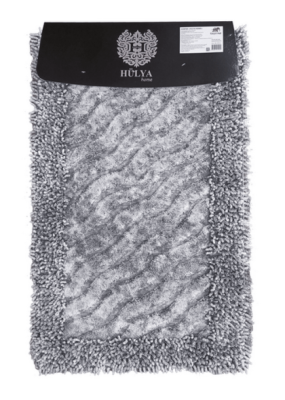 Коврик для ванной комнаты HULYA HOME AFRODITA 50x80см WF-006-OLD-ANTHRACITE