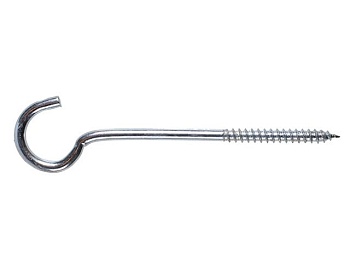 Крючок 4.0х40 мм С-образный, цинк, STARFIX